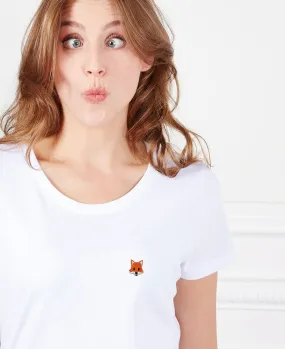 T-Shirt femme Renard (brodé)